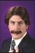 Wig And Mustache Set 70S