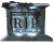 Tombstone Pedestal 22 W/Rose