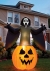 6 foot Scream Pumpkin Inflatable