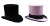 Tall Hat Grey Medium