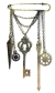 Pin Draped W Icons 2In X 4In