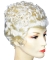 Fingerwave Curly Lt Blonde