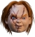 Scarred Chucky Mask