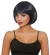 Short Bob Wig Black