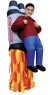 Rocket Ship Inflatable Child