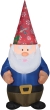 Airblown Gnome With Christmas Hat Inflatable