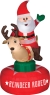 Airblown Animated Santa Reinde