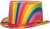 Rainbow Top Hat - Adult