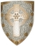 Gold & Silver Shield