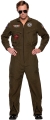 Navy Top Gun Men Pilot Jumpsuit