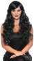 Long Curly Black Wig