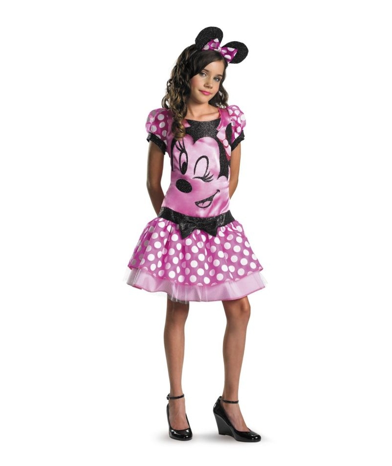 Minnie Mouse Pink Child 14-16