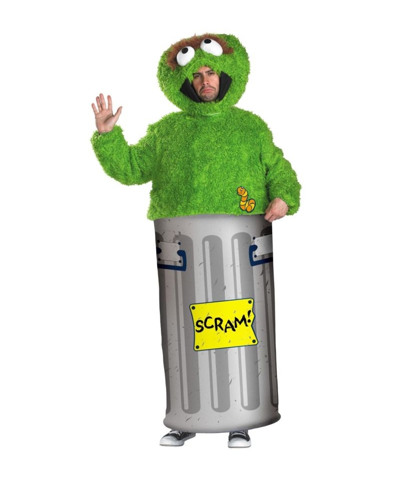 Retro Oscar Grouch Xl 42-46