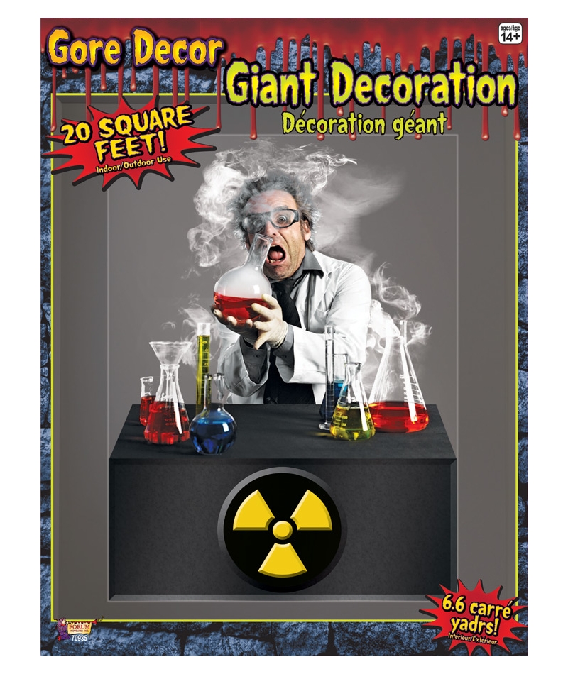 Scientist Wall Decoration 4'X5