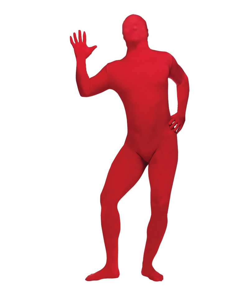 Skin Suit Red Adult Plus