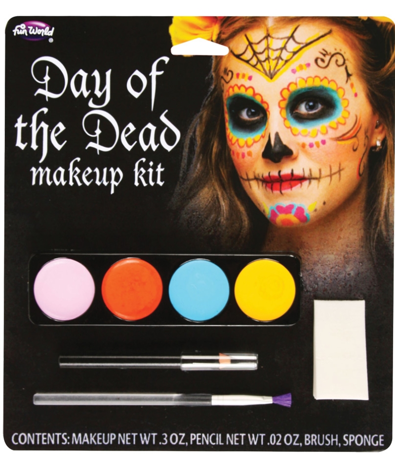 Day Of The Dead M/U Kit Female