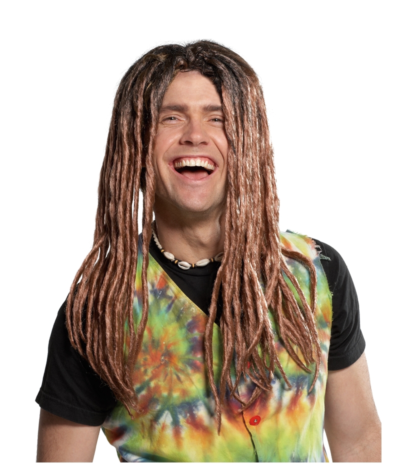 Dreadlock Wig Blonde-Brown