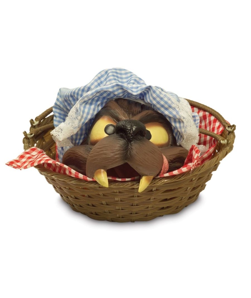 Wolf Head In A Basket