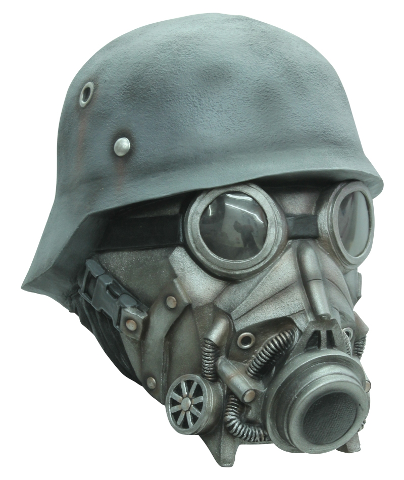 Chemical Warfare Ad Latex Mask