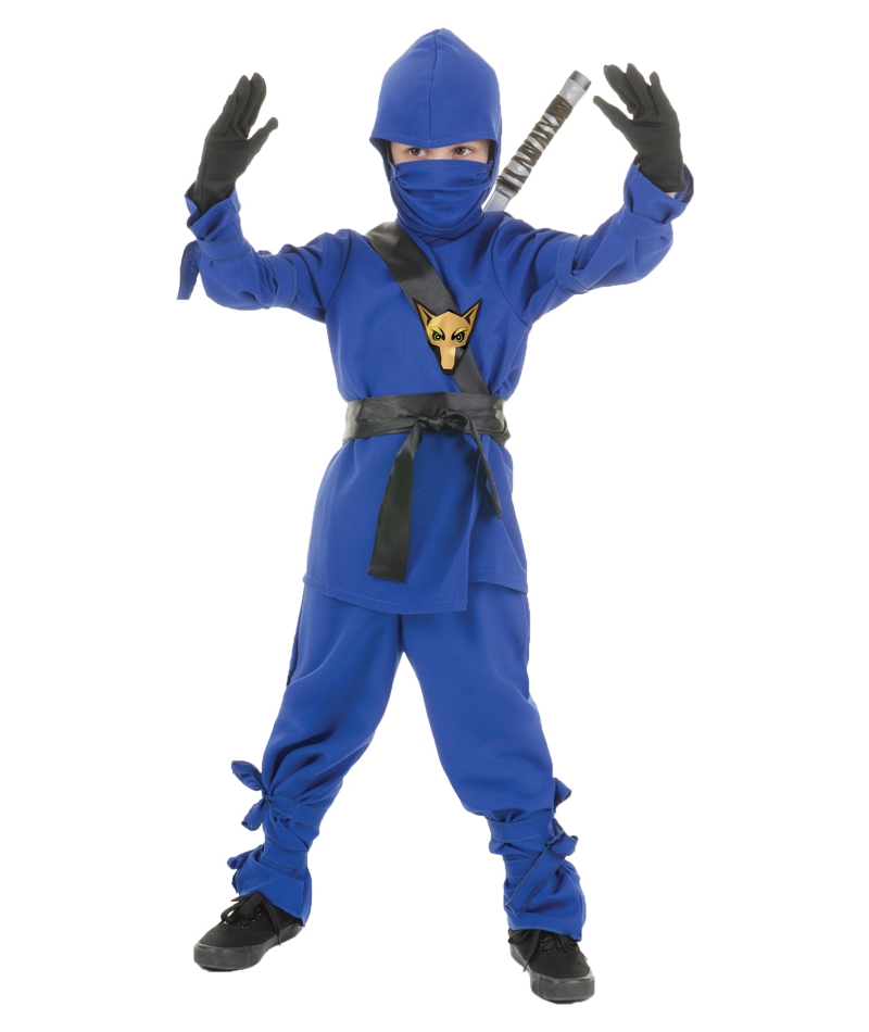 Ninja - Child Blue Medium