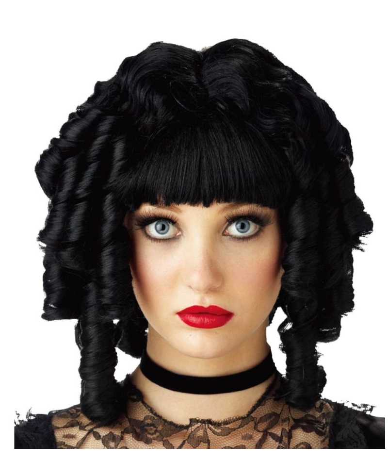 Wig Ghost Doll Black