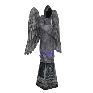 Cemetery Angel Animated Halloween Prop 96 inch 