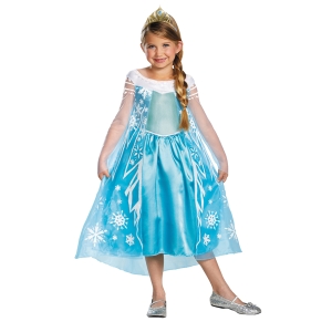 Frozen Elsa Child Deluxe 10-12