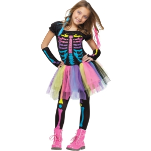 Funky Punky Bones Chld Lg 12-1