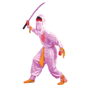 Pink Ninja Child Small 4-6