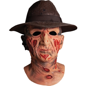 Deluxe Freddy Mask With Hat - A Nightmare On Elm Street