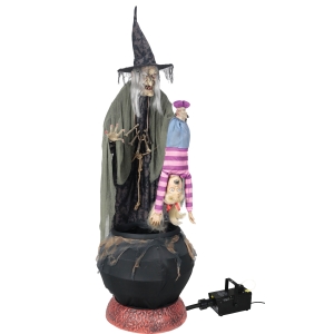 Stew Brew Witch W Kid W Fog