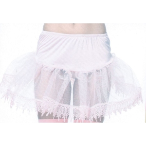 Petticoat White Teardrop End