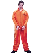 Got Busted Jumpsuit/Orange