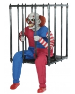 Caged Clown Walk Around Animat