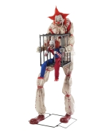Cagey Clown With Clown In Cage