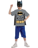Batman Child Shirt Mask Cape M