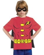Robin Child Shirt Mask Cape Sm
