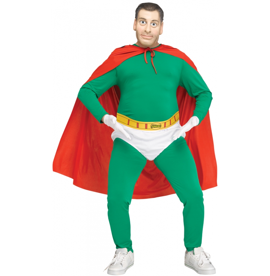 Men's Captain Fat Belly Costume - Impractical Jokers