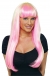 Wig Natural N Neon Pink/Blonde