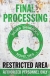 Final Processing - Metal Sign