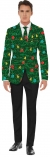 Christmas Grn Jacket/Tie Lg