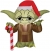 Yoda W/Santa Hat-Sm-Star Wars