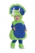 Triceratops Green Toddler 2-4