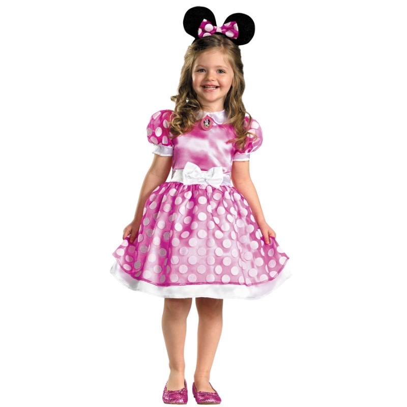 Pink Minnie Mouse Class 3T-4T