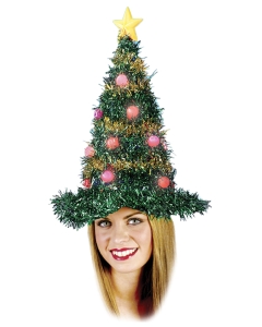 Christmas Tree Hat Light Up